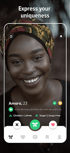 Android application Trueflutter: African Dating screenshort