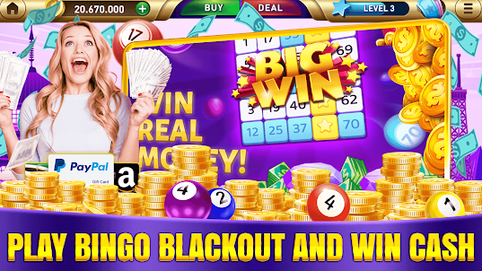 Darkout Bingo win money