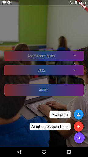 Questions a Choix Multiples Screen 3