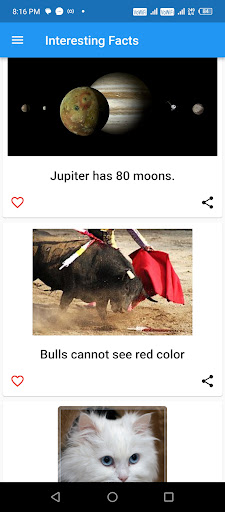 Interesting Facts Screen 3
