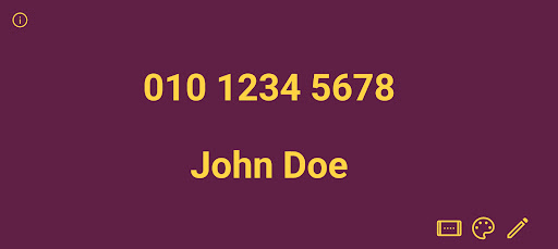 Android application My mobile number is? 010 PAUL screenshort