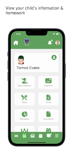 The Holy Cross School App Screen 3