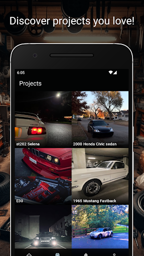 Android application Overtune: Car Builds & Threads screenshort