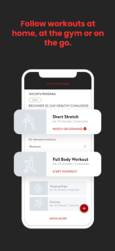 Screenshot of Volution Fitness 365