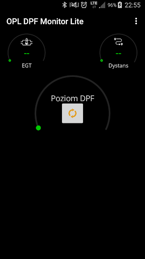 Android application OPL DPF Monitor Lite screenshort