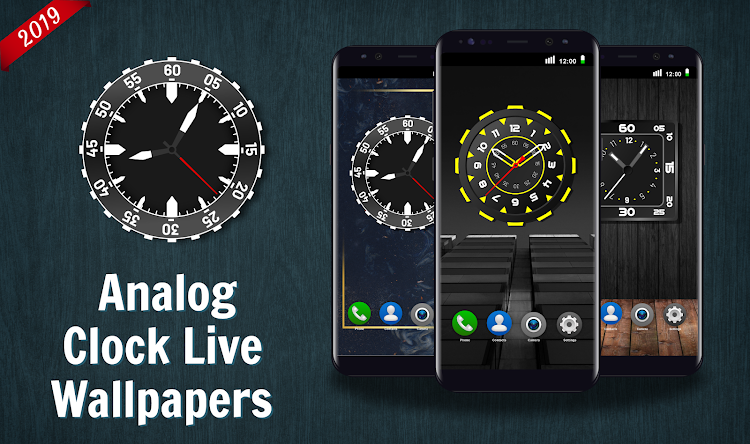 Analog Clock Live Wallpaper 20 by Modern Wallpaper Apps - (Android Apps) —  AppAgg