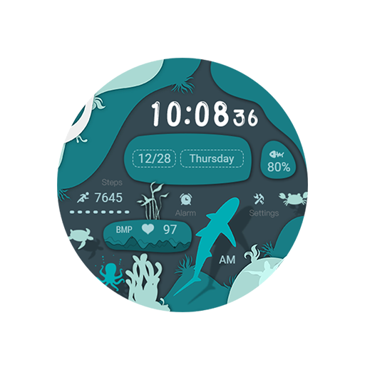 Alien Ocean For Wear OS logo