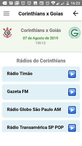 Futebol Ao Vivo Screen 2