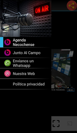 Radio Agenda Necochense Screen 2
