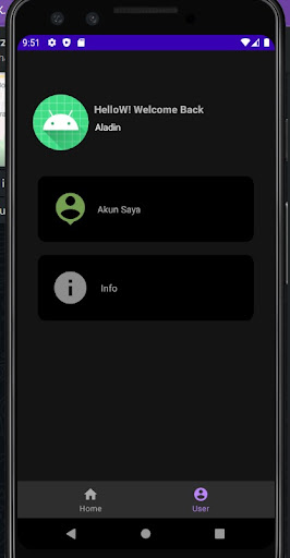 Android application pocketkita screenshort