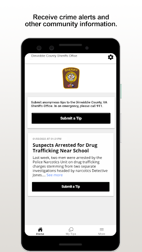 Android application DinwiddieCo Sheriff screenshort
