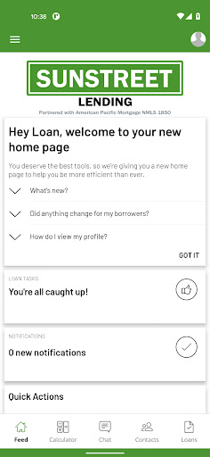 Screenshot of Sunstreet Lending