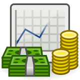 currency & gold price icon