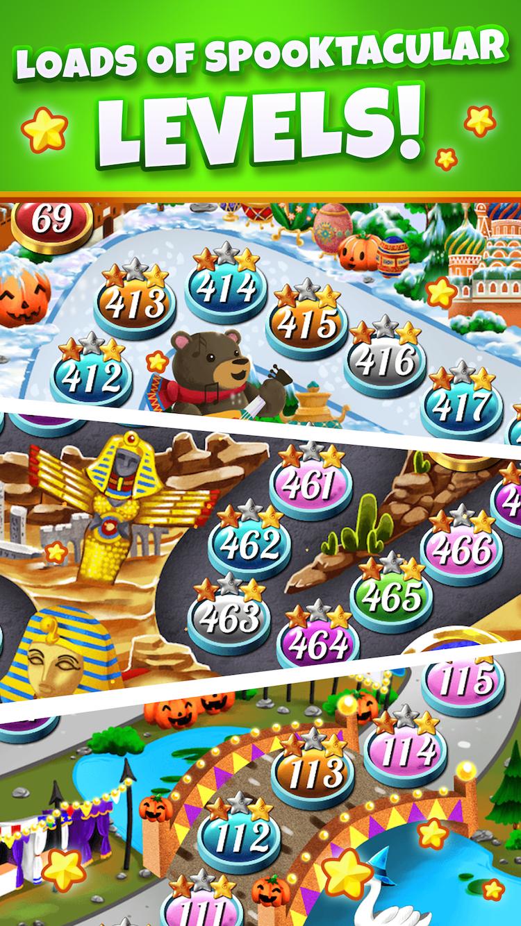 Android application Witch Puzzle - Magic Match 3 screenshort
