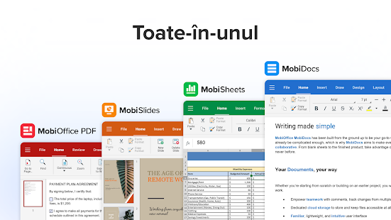 MobiOffice: Word, Sheets, PDF Screenshot