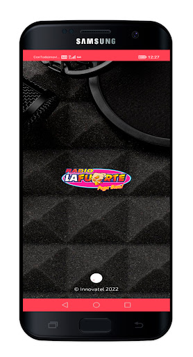 Android application Radio la Fuerte screenshort