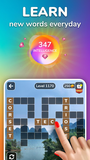 Words Jam - Connect Crosswords Vocabulary Puzzle screenshots 2