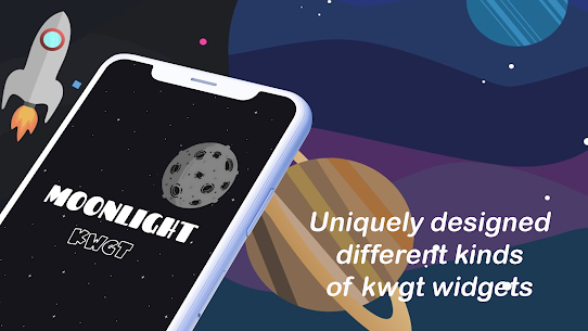 MoonLight KWGT Apk 1.3.8 (Full Paid) 1