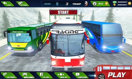 Online Bus Racing Legend 2020: Coach Bus Driving v1.1 APK + MOD (Unlimited Money / Gems) 1