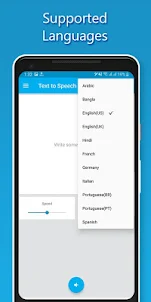 Text to Speech for All App TTS