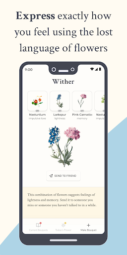 Android application Wither screenshort