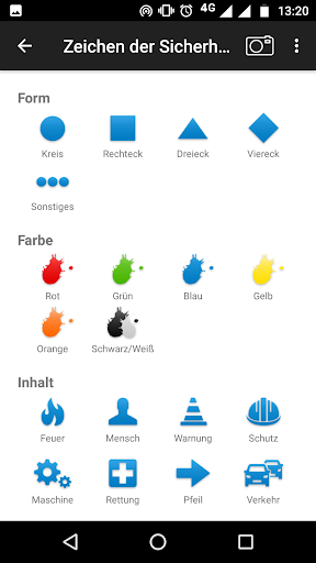 Zeichen der Sicherheit Screen 2