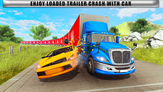 Giant Long Road Trains 2021:Be 2.0 APK + Mod (Unlimited money) untuk android