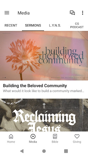 Common Good Church Screen 3