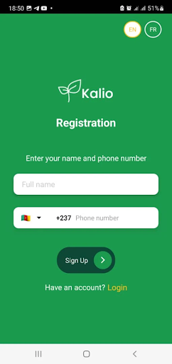 KALIO APP Screen 3