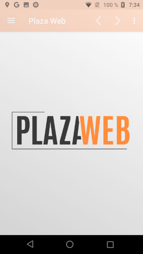 Android application Plaza Web screenshort