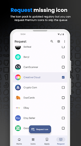 BASIT Icon Pack- Dark Lines ekran görüntüsü