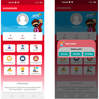 Android application CBT SMKBPM screenshort