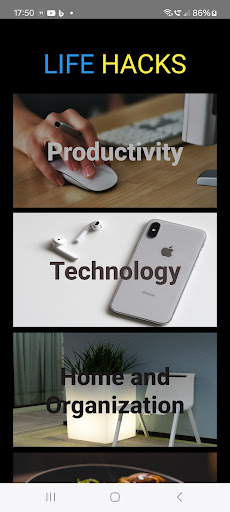 Android application Life Tips And Tricks - Ideas screenshort