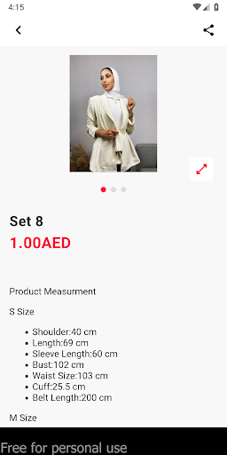 Elegant boutique Screen 2