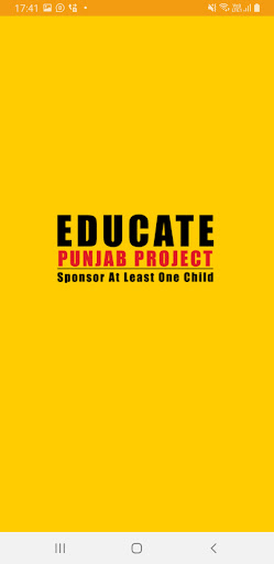 Android application Educate Punjab Project screenshort