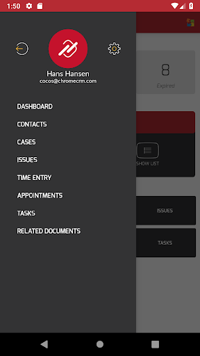 Android application Advisor247 screenshort