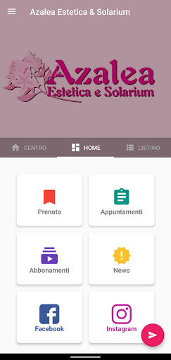 Android application Azalea Estetica & Solarium screenshort