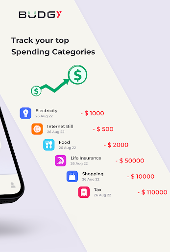 Budgy:Daily Budget Planner app 12
