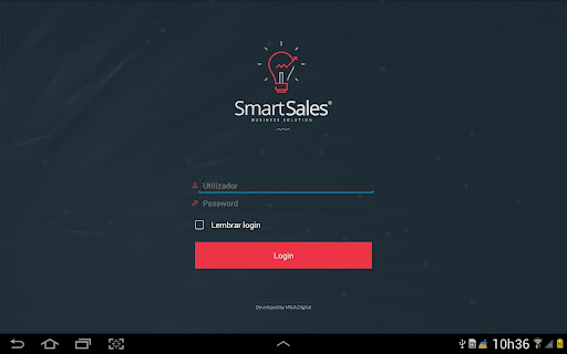 Android application SmartSales 2 - Lumarca screenshort