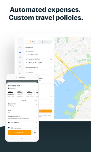 Screenshot of Gett- Corporate Ground Travel