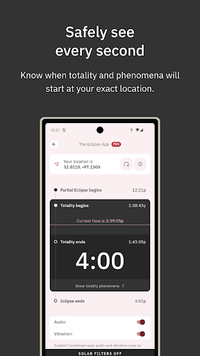 The Eclipse App Screenshot 4 - AppWisp.com
