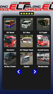 Mod Bussid ELF Long Chasis