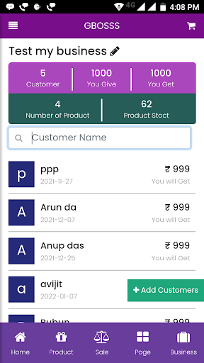 Gbosss Business Screen 2