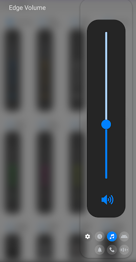 Android application Edge Volume screenshort