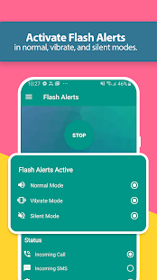 Flash Alerts: Calls & Messages Screenshot