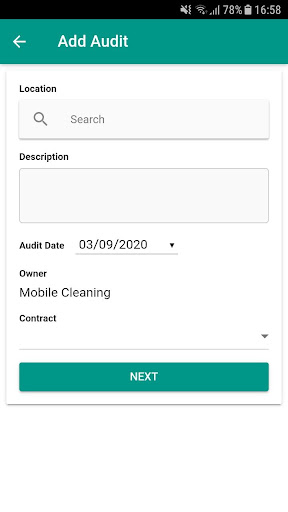 Civica Cleaning Manager Screen 3