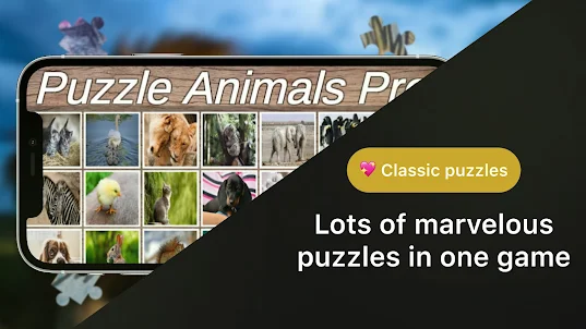 Jigsaw Puzzle Animal Pro