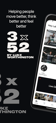 Android application 3 x 52 by Luke Worthington screenshort