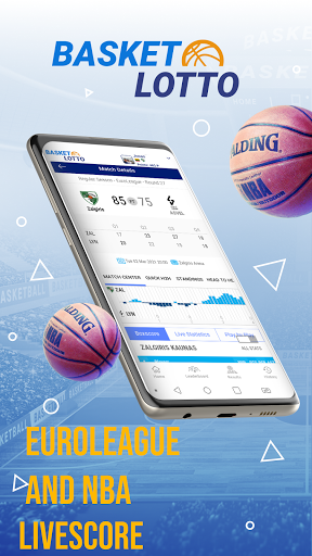 Android application BasketLotto screenshort