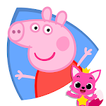 Cover Image of Baixar Peppa Pig 1~3: vídeos para crianças e colorir  APK